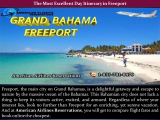 The Most Excellent Day Itinerary in Freeport