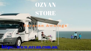 Best Caravan Awnings, Doors, Windows Available On Ozvan Store