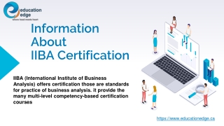 IIBA Certification