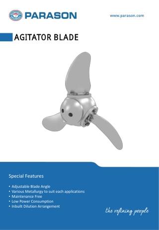 Buy Agitator Blades For Pulp Machine Spare Part