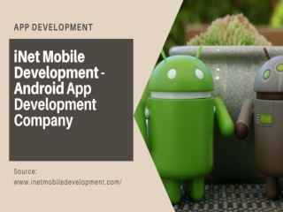 Android App Development | iNet Mobile Development