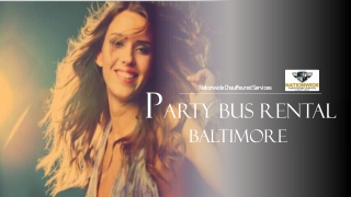 Baltimore Party Bus Rental - Party Bus Rentals