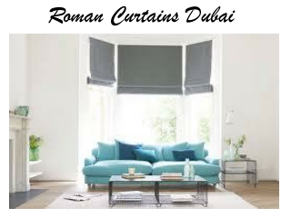 Roman Curtains Dubai