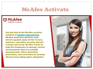 Purchase And Activate Your McAfee Antivirus For Mac