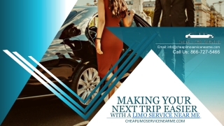 Making Your Next Trip Easier with a Limo Rental Near Me