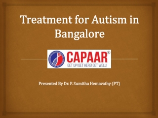 Treatment for Autism in Bangalore, Hulimavu