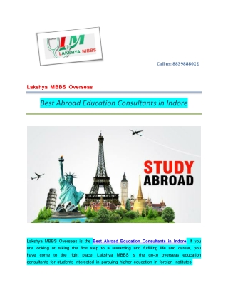 Best Abroad Education Consultants in Indore