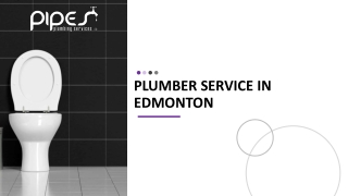 Plumber Service in Edmonton