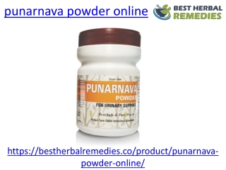 You can buy online punarnava powder