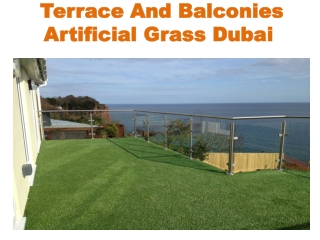 Terrace And Balconies Artificial Grass Dubai