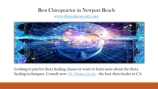 Best chiropractor in newport beach