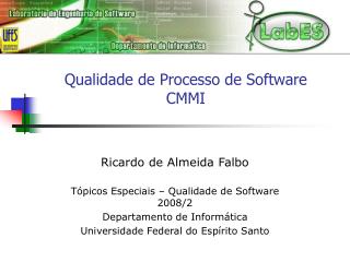 Qualidade de Processo de Software CMMI