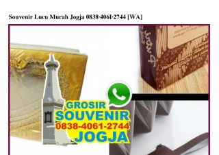 Souvenir Lucu Murah Jogja 0838 4061 2744[wa]