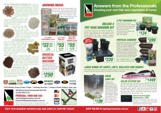 Hydroponic Kits By Hydroponics Xpress