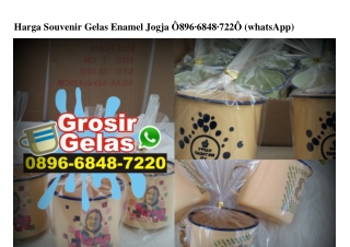 Harga Souvenir Gelas Enamel Jogja 0896•6848•7220[wa]