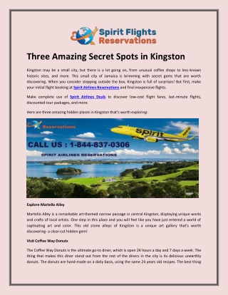 Three Amazing Secret Spots in Kingston