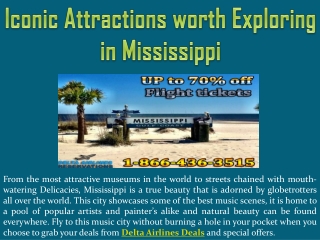 Iconic Attractions worth Exploring in Mississippi