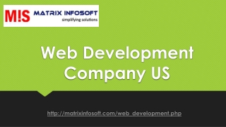 Web Development Company US