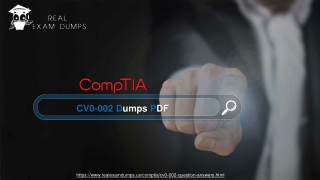 Get Valid CV0-002 Dumps with 100% Passing Guarantee | RealExamDUmps