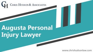 Augusta Personal Injury Lawyer