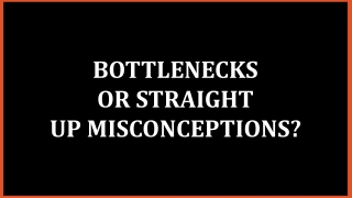 BOTTLENECKS OR STRAIGHT-UP MISCONCEPTIONS? LEARN THE REAL TRUTH ABOUT ALTERNATIVE LENDING SECTOR