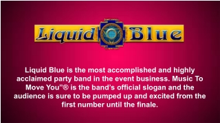 Best Live Wedding Bands Los Angeles - Liquid Blue