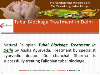 Tubal Blockage Treatment in Delhi | Blocked Fallopian Tubes Treatment By Ayurveda