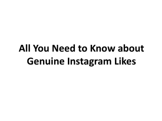 Should You Purchase Instagram Likes?