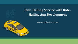 Taxi App Solution for Ride-Hailing Business