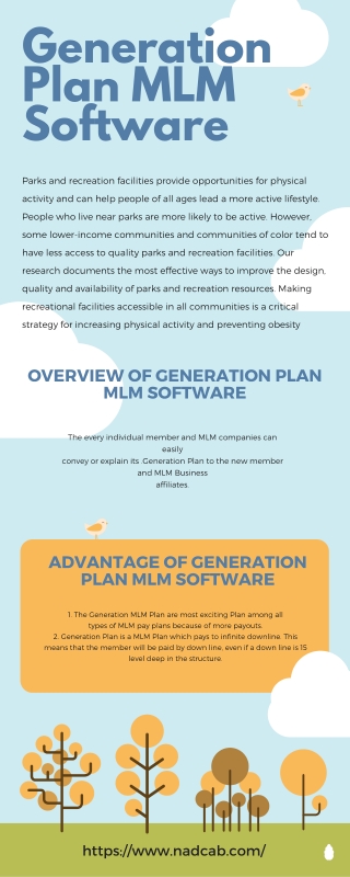 Generation Plan MLM Software