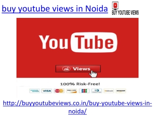 Buy youtube views in Noida for making video viral