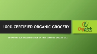 Online Organic Grocery Shopping