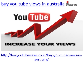 Buy real and genuine you tube views in australia