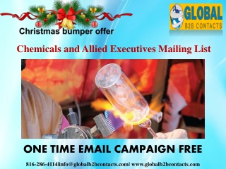 Chemicals and Allied Executives Mailing List