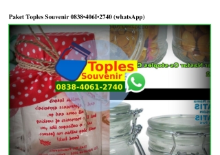 Paket Toples Souvenir O838~4O61~274O[wa]