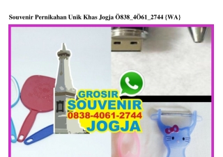 Souvenir Pernikahan Unik Khas Jogja Ô838 4Ô61 2744[wa]