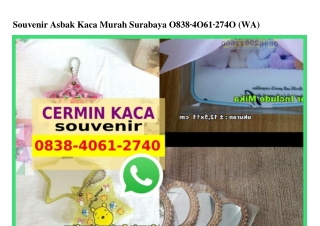 Souvenir Asbak Kaca Murah Surabaya 0838.4061.2740[wa]