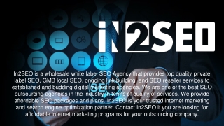 White Label SEO Services - In2SEO