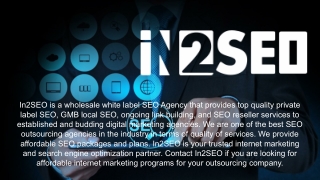 White Label SEO Services - In2SEO