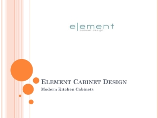 Modern Kitchen Cabinets