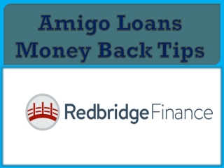 Amigo Loans Money Back Tips