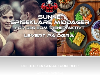 DETTE ER EN GENIAL FOODPREPP