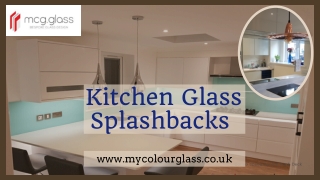 Durable Glass Splashback For Kitchen | MyColourGlass