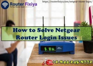 Netgear Router Login IP | 18442458772 | Netgear Router Login
