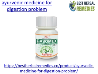 Know ayurvedic medicine for digestion problem