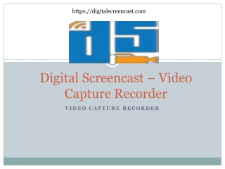 Digital Screencast – Free Video Editor