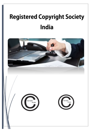 Best Registered Copyright Society India - IRRO