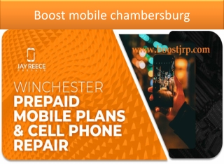 Boost mobile repair