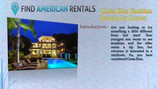 Costa Rica Vacation Rentals By Owner