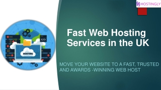 Get top web hosting service in the UK - Hostingly